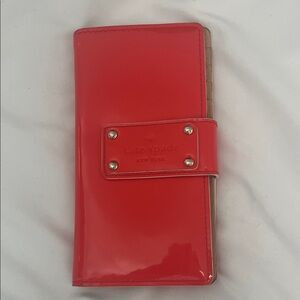 Kate Spade Patent Snap Wallet